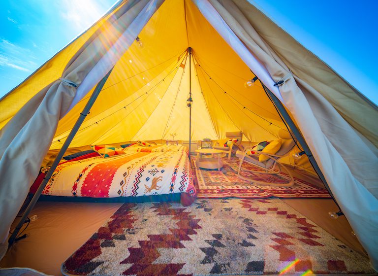 【倉敷市二日市】移りかわる空を楽しむグランピング施設OKAYAMA GLAMPING SORANIAがグランドオープン！